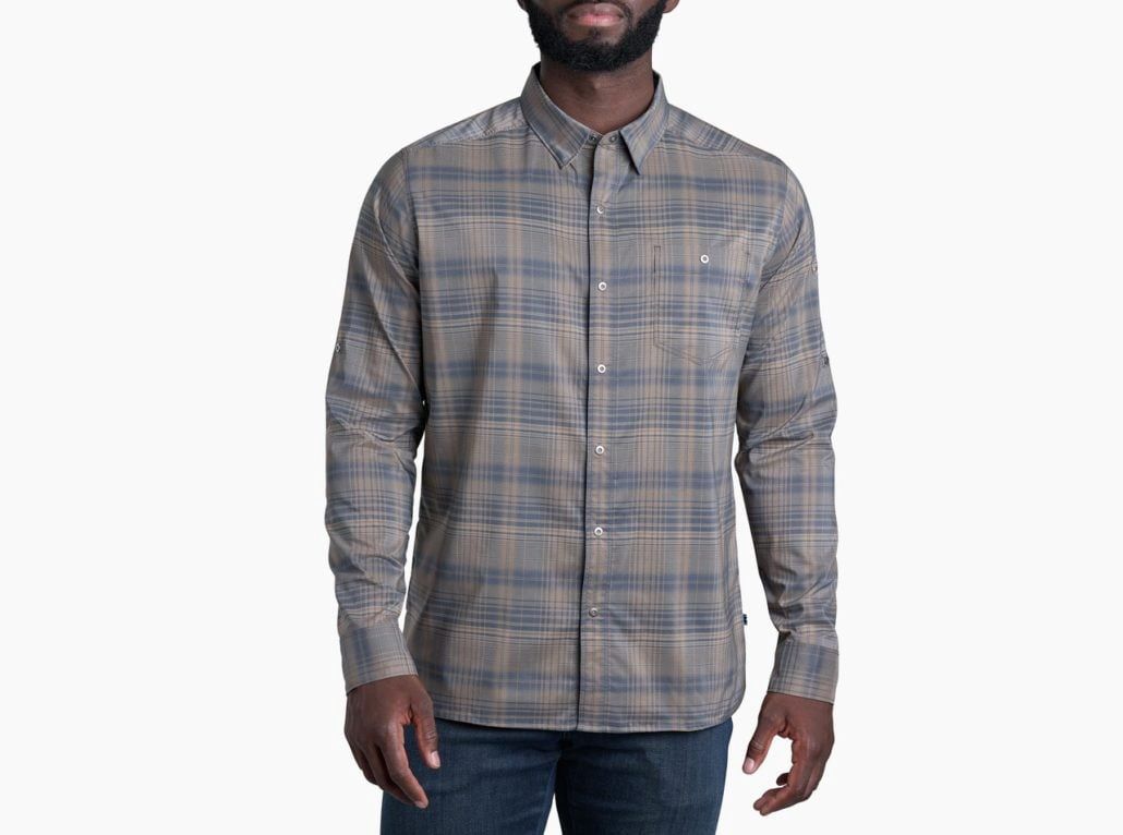 Response Lite Long Sleeve Men&#39;s Shirt, Color: Sand Storm, Size: Large