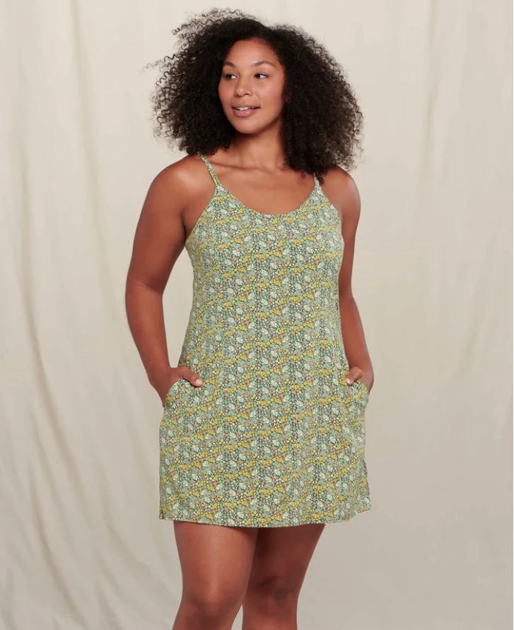 Sunkissed SL Skort Dress, Color: Sagebrush Clustered, Size: Large