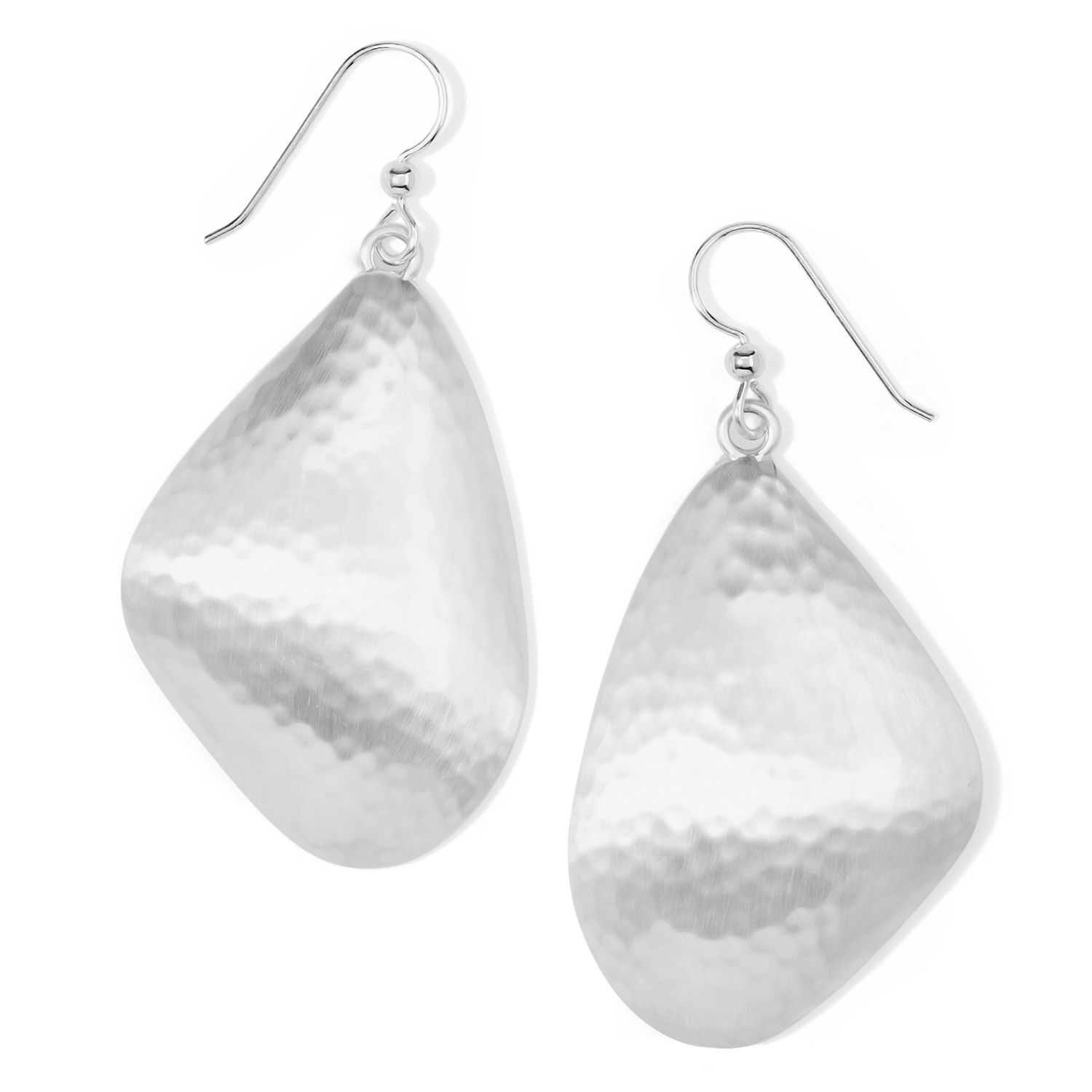 Trianon Silver French Wire Earrings, Color: Silver