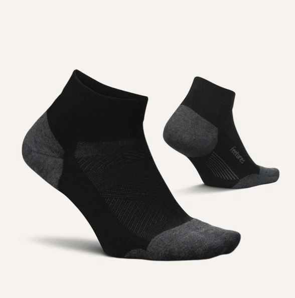 Elite Max Cushion Low Cut-D, Color: Black-D, Size: Large