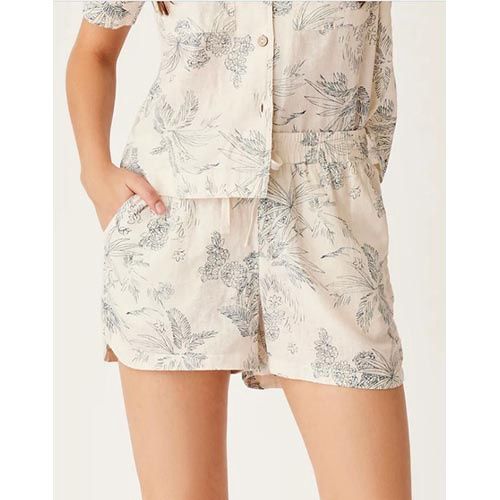 Rhett Linen Short, Color: Birch Scenic, Size: XS