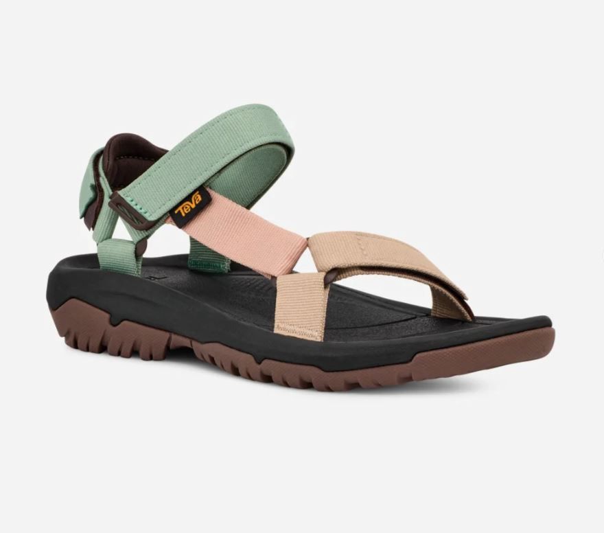 Women&#39;s Hurricane XLT2 Sandals, Color: Basil/Maple Sugar Mult-D, Size: 6