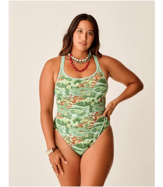 York One Piece, Color: Hula, Size: SM-Tall
