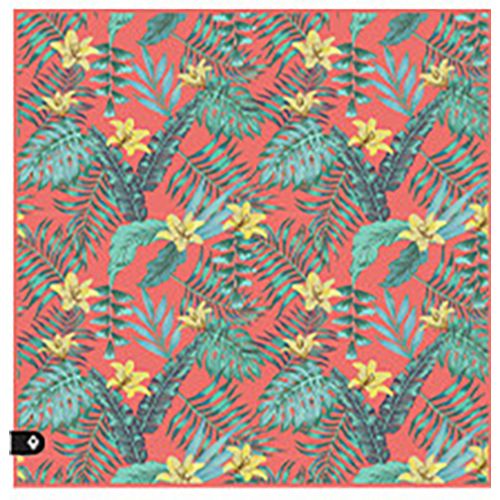 Nomadix Bandana Towel - Palms Coral, Nomadix Color: Palms Coral