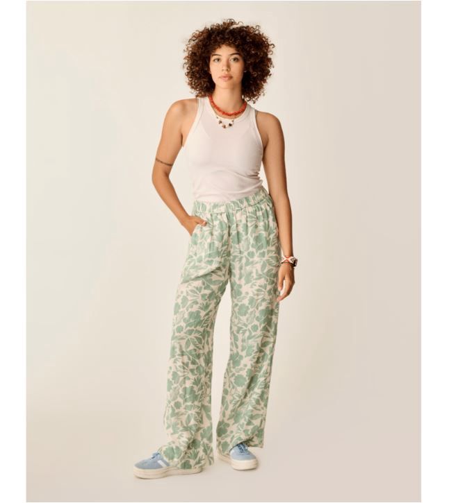 Nico Linen Pant, Color: Haze Mezcal, Size: XS