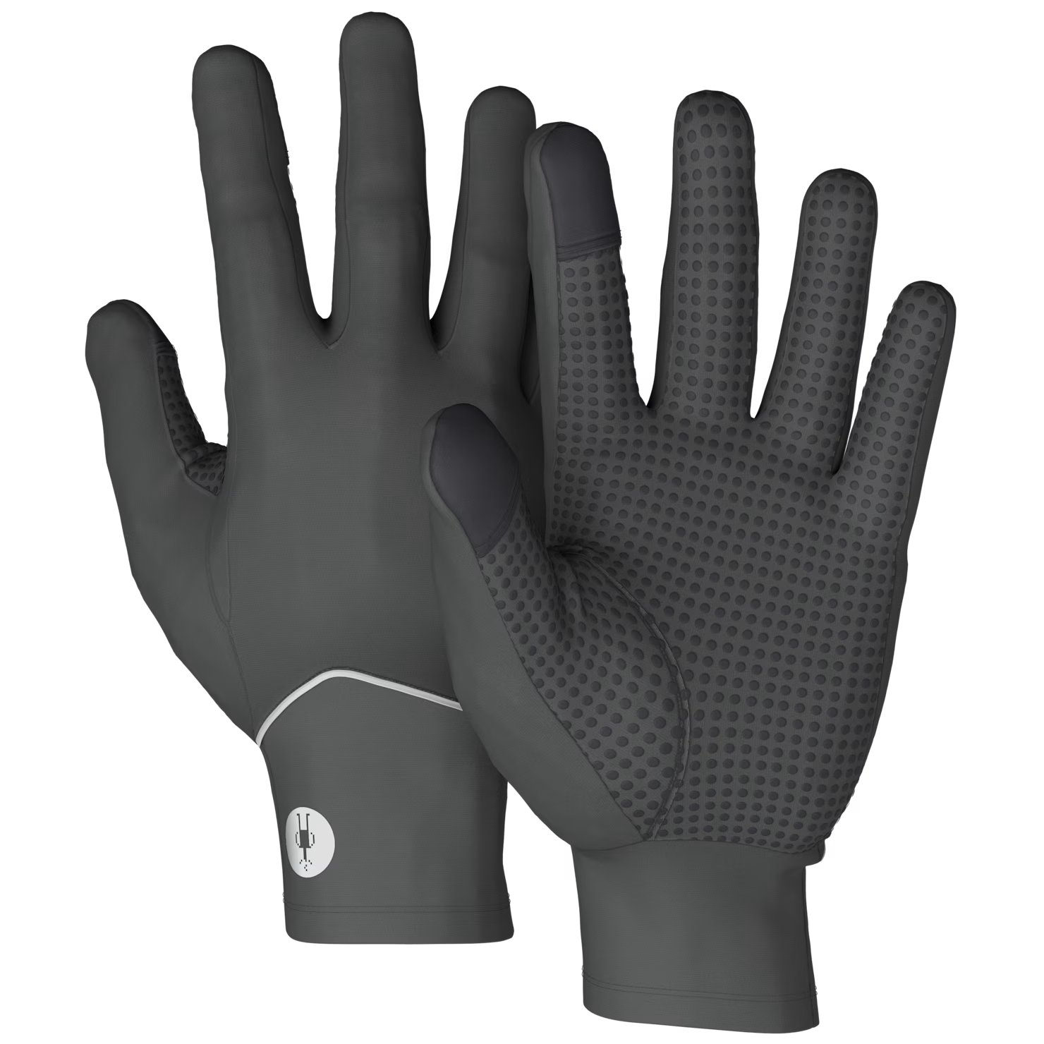 Active Fleece Glove, Color: Charcoal, Size: XS