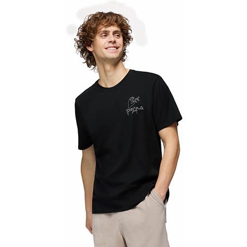 Everyday Selection SS Tee-D, Color: Black, Size: XXL