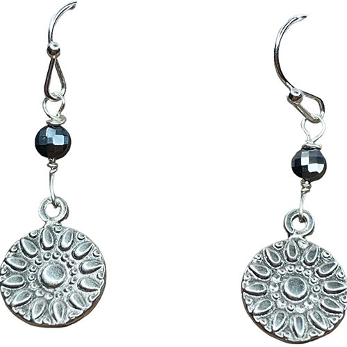 Small Silver Sun w/Terahertz, Color: Silver