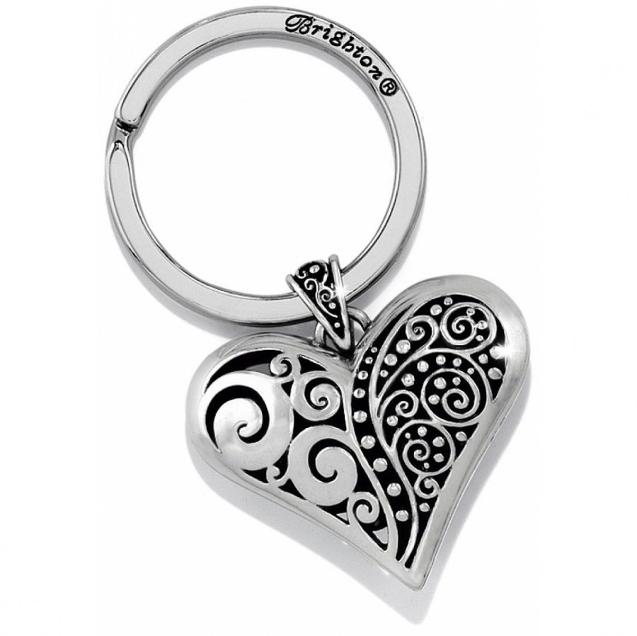 Love Affair Key Fob, Color: Silver