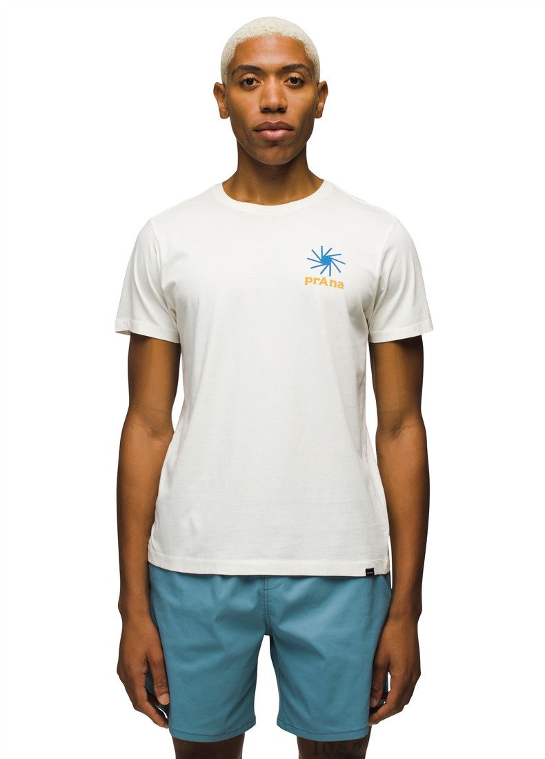 Everyday Slogan SS Tee-D, Color: Canvas, Size: Large