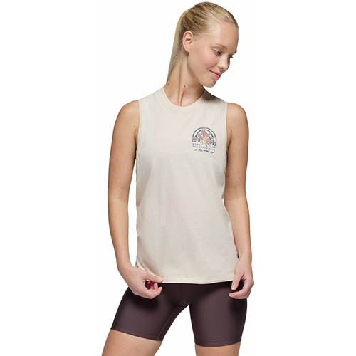 Everyday Graphic Tank, Color: Almond Happy Petals-D, Size: XS