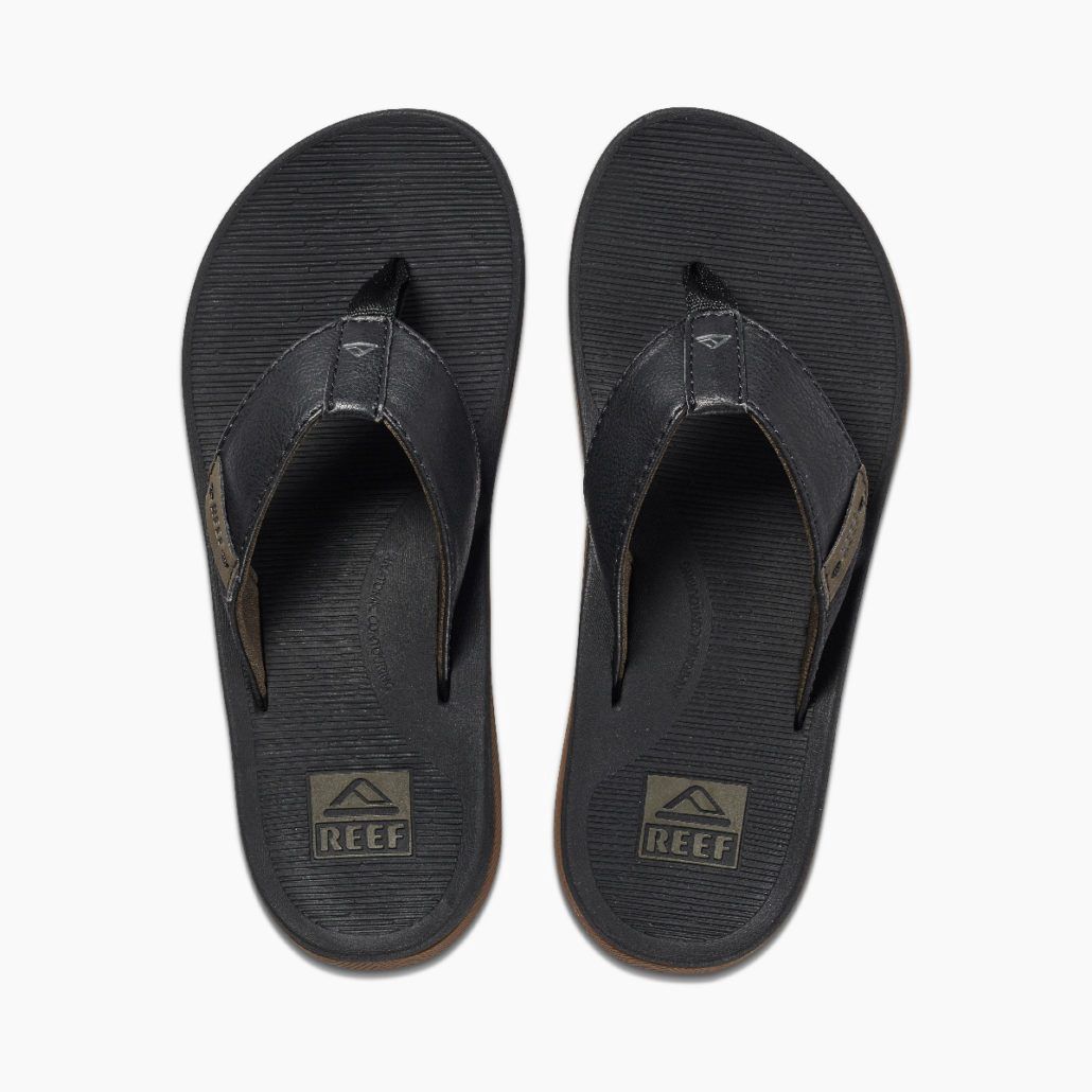 Reef Santa Ana - D, Color: Black, Size: 12