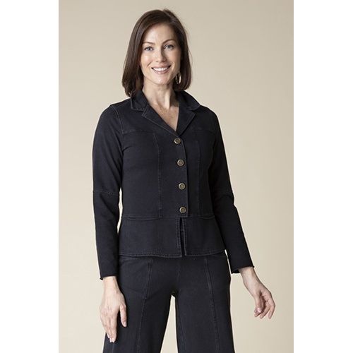 Stonewash Urban Jacket, Color: Black, Size: Small