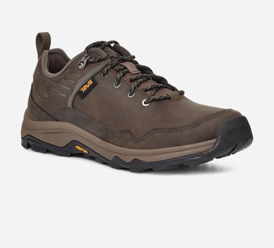 Men&#39;s Riva RP Leather Boots, Color: Dark Brown/Olive, Size: 9