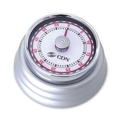 Timer - Compact Mechanical, Color: SILVER