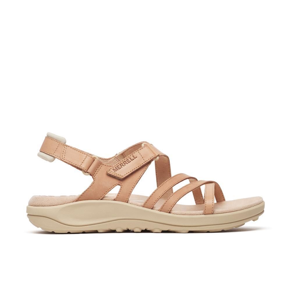 Harbor Backstrap Woman&#39;s Sandal, Color: Tan Rose, Size: 6
