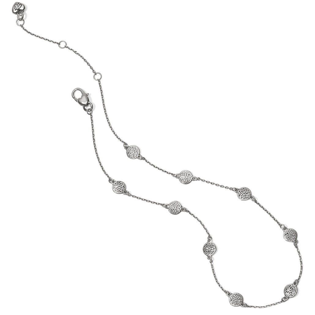 Ferrara Petite Collar Necklace, Color: Silver