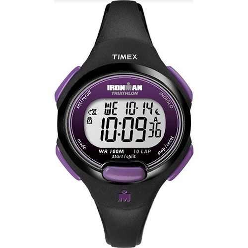 Timex Essential 10 Mid-Size Resin Strap Watch, Color: Black