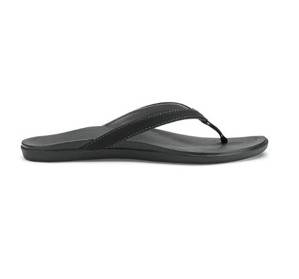 Ho&#39;opio Women&#39;s Sandal-D, Color: Onyx/Onyx, Size: 6