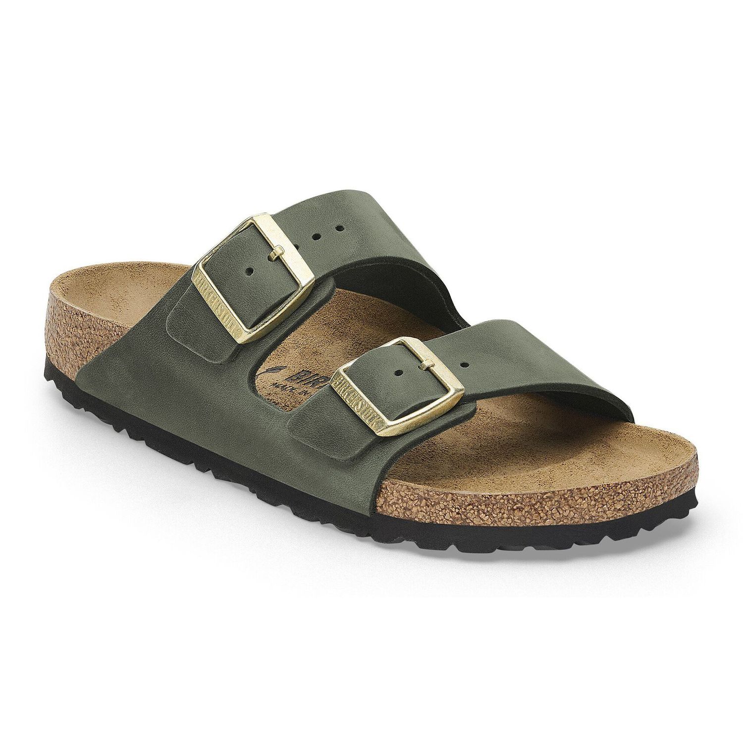 W&#39;s Arizona Oiled Leather-Narrow, Color: Thyme, Size: 37 (6-6.5)