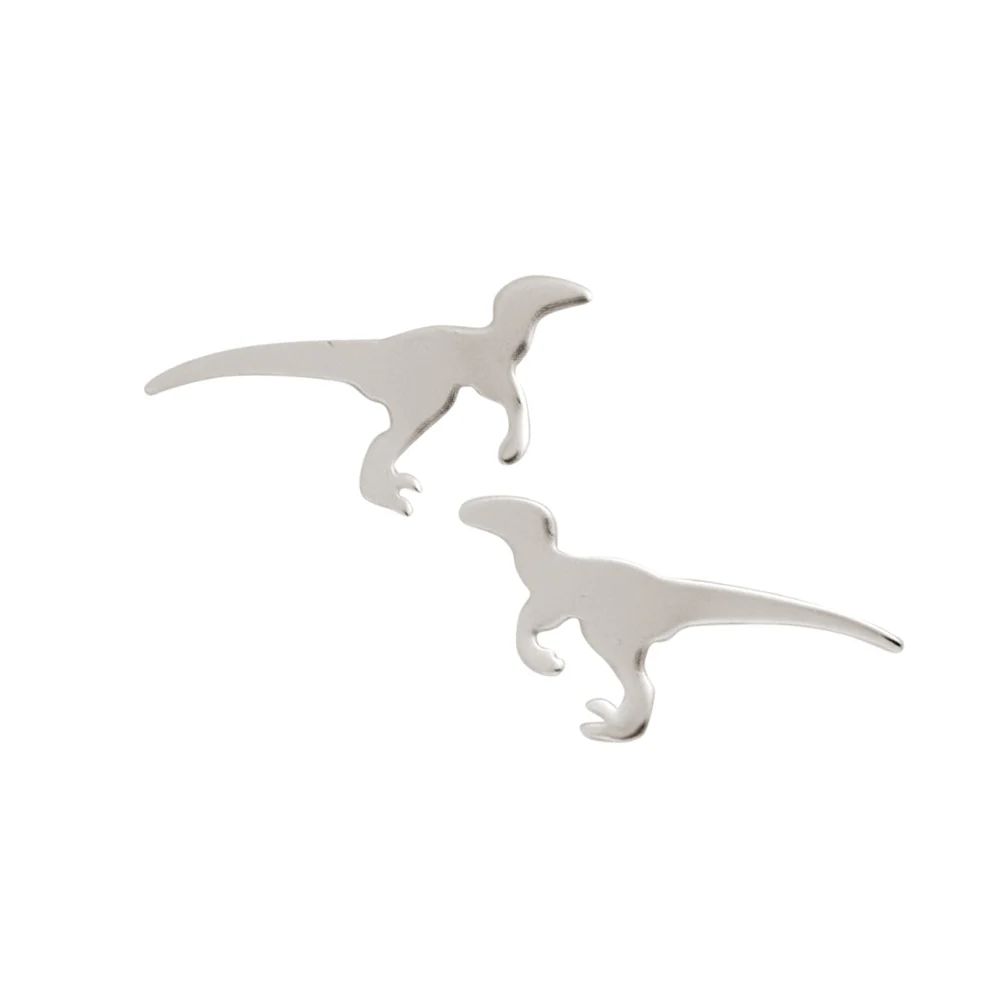 Velociraptor Studs, Color: Silver