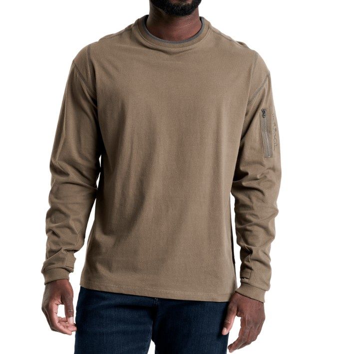 Kommando Crew, Color: Kanteen, Size: XXL