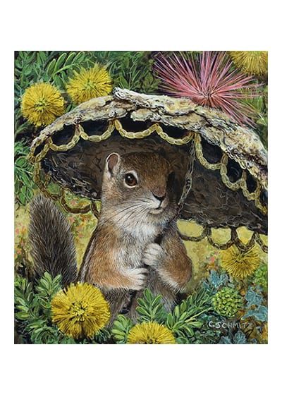 Greeting Card, Parasol