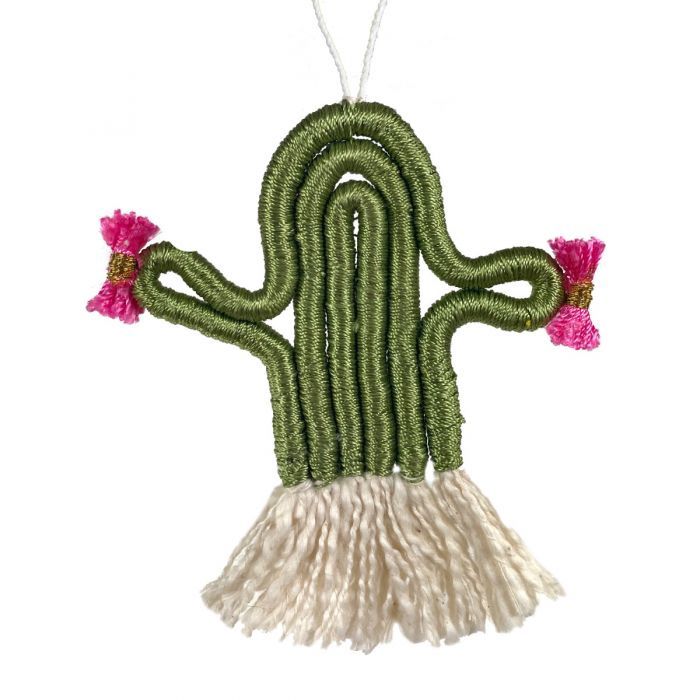 Saguaro Wrap Cactus Ornament