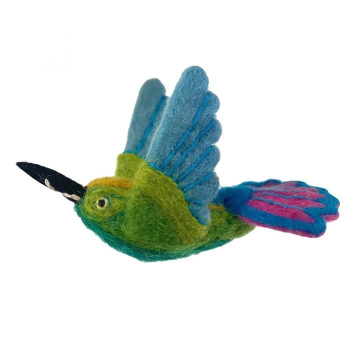 Wild Woolie Bird-Mango Hummingbird