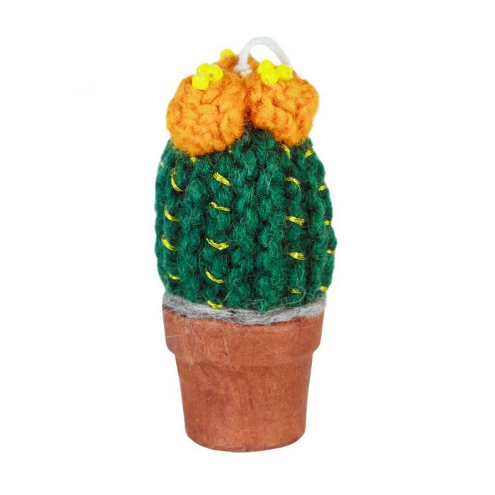 Barrel Crochet Cactus