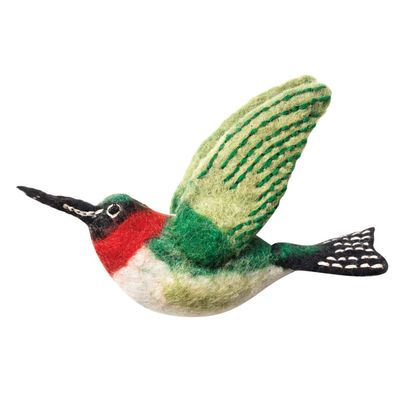 Wild Woolie Bird-Ruby-Throated Hummingbird