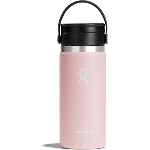 Wide Hydro Flask w/Flex/Sip Lid (Coffee), 16 Oz