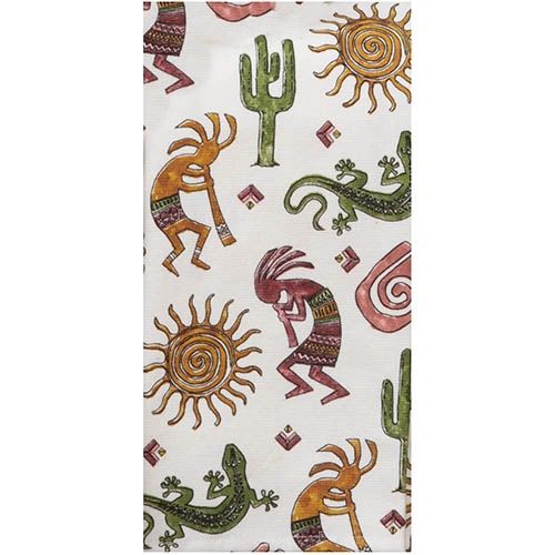 Terry Towel Dual Purpose All-Over Design - Sundance