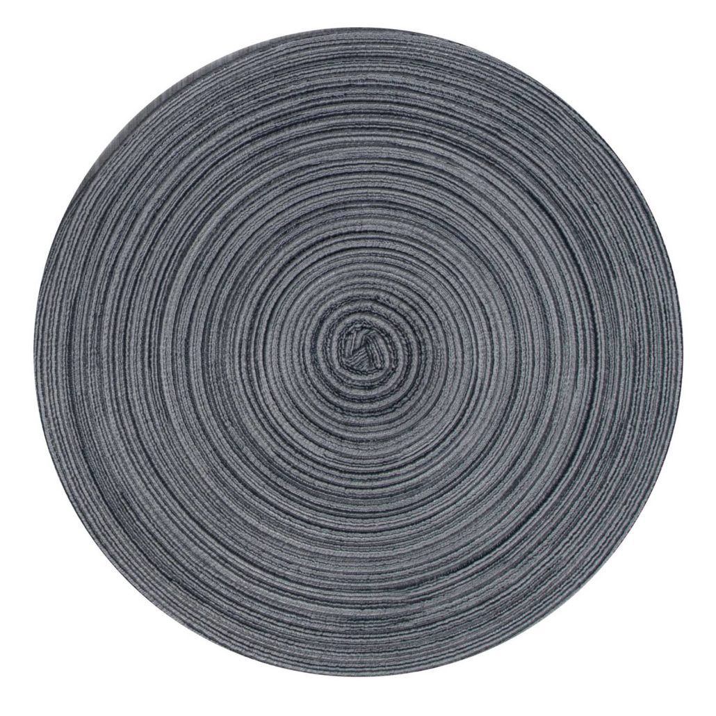 Placemat Ombre Round - Grey