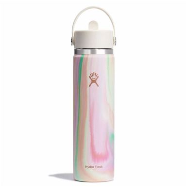Wide Mouth Hydro Flask w/Flex Straw Cap, 24 Oz