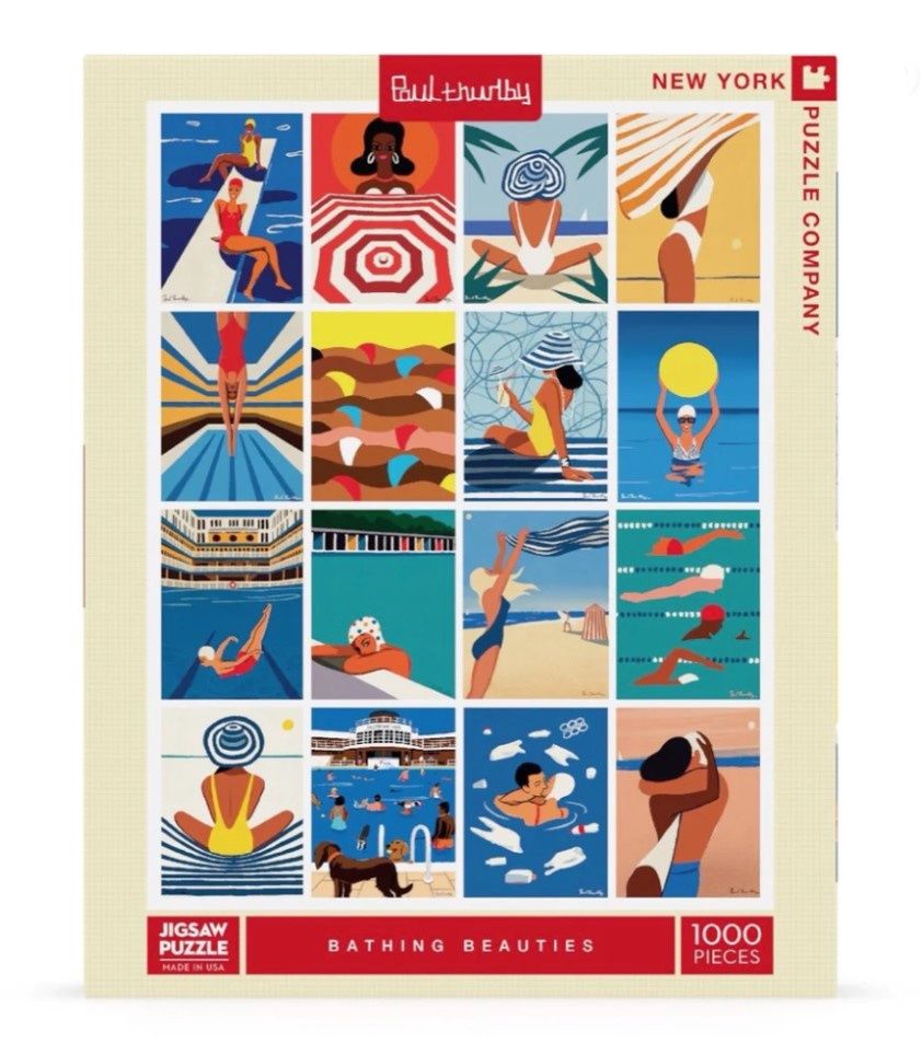 Puzzle-Bathing Beauties (1000pcs)