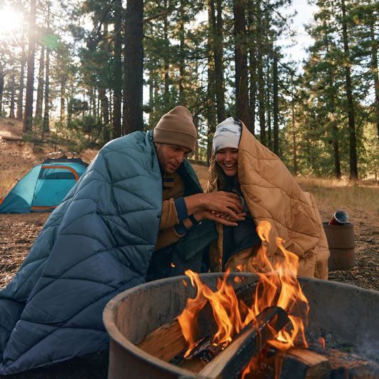 Nomadix Puffer Blanket - Arctic Glow