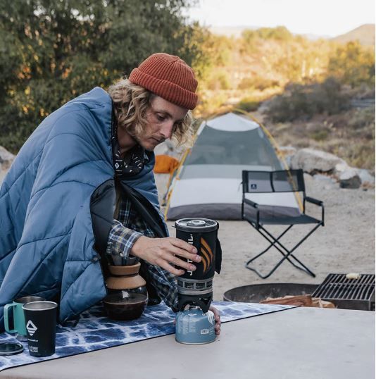 Nomadix Puffer Blanket - Sea Blue