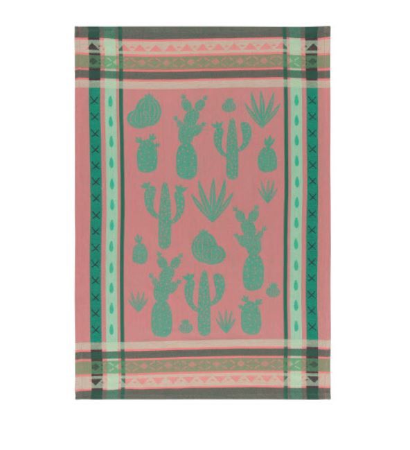 Dishtowel Jacquard - Cacti