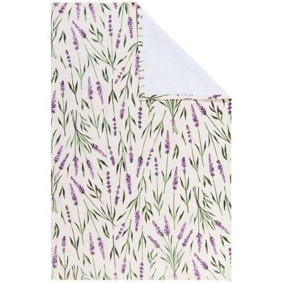 Dishtowel Printed Terry - Lavender