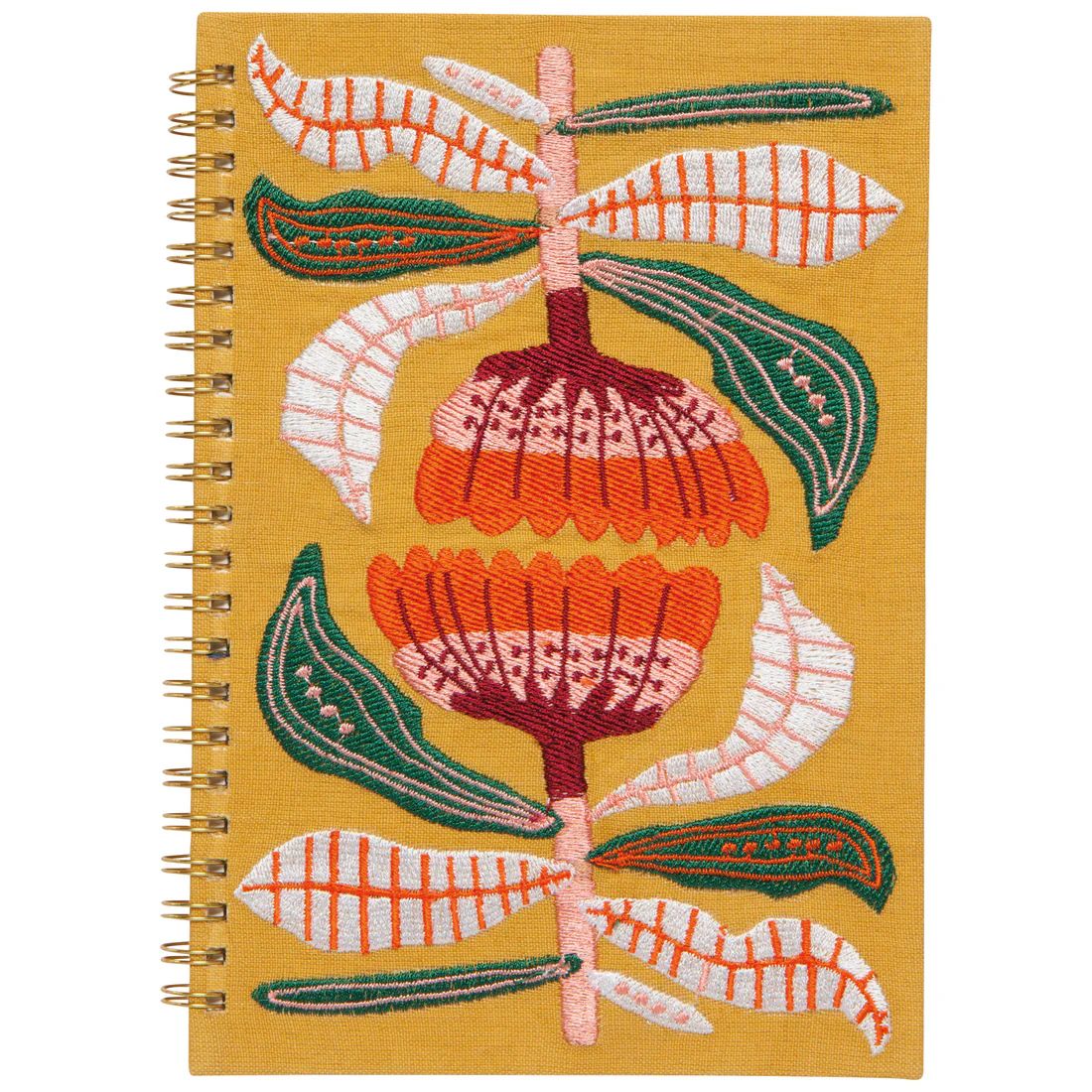 Notebook, Ring Bound - Embroidered Venus
