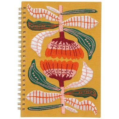 Notebook, Ring Bound - Embroidered Venus