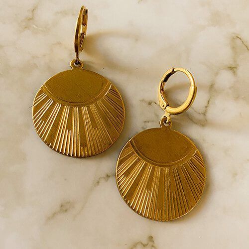 Rising Sun Earrings