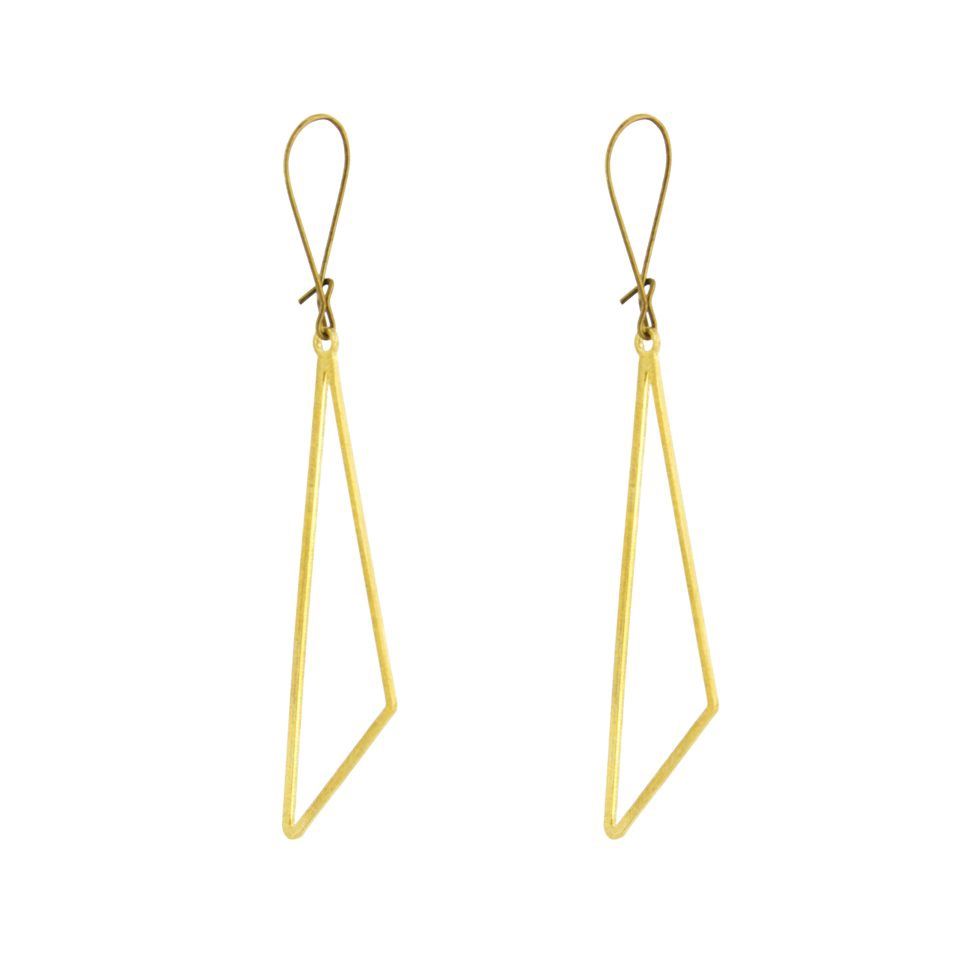 Geometric Wing Earrings