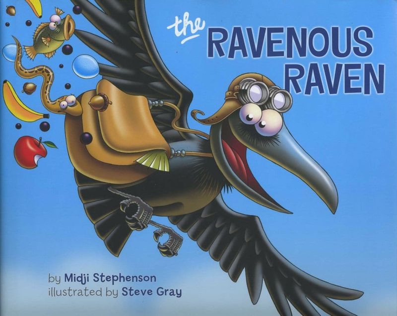 Ravenous Raven Story Book by Midji Stephenson