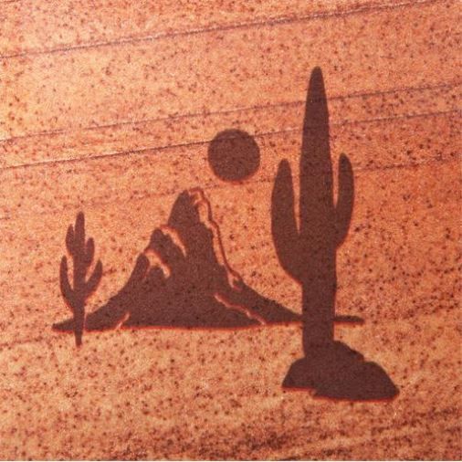 Coaster, Spectrum-Desert Scene