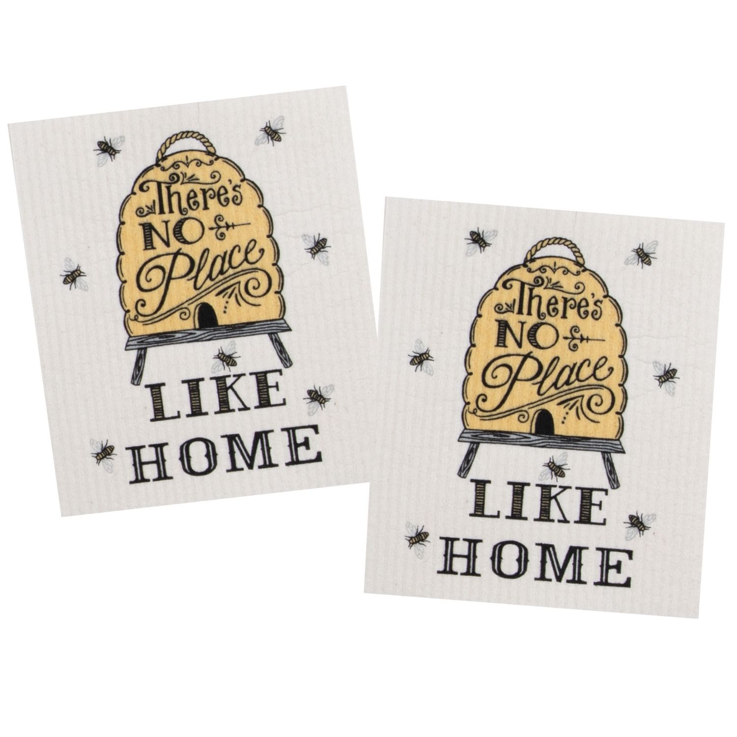 Swedish Fun Cloth 2-Pack, Just Bees