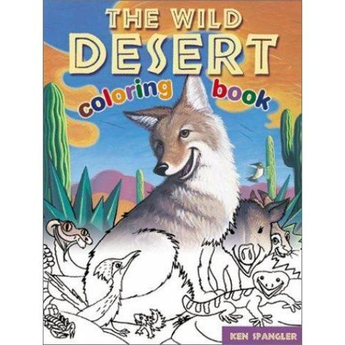 Wild Desert Coloring Book