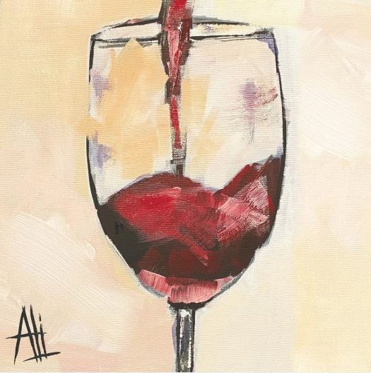 Beverage Napkin - Art Of Wine