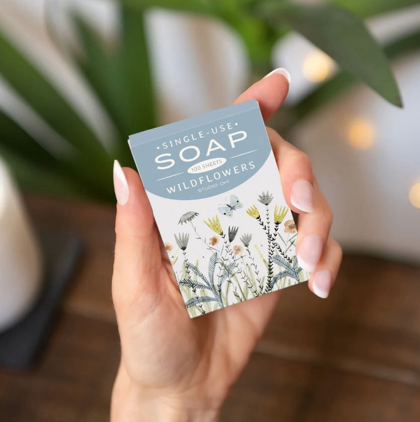 Single-Use Soap Sheets - Wildflowers